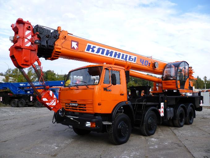 Автокран Клинцы 40 тонн