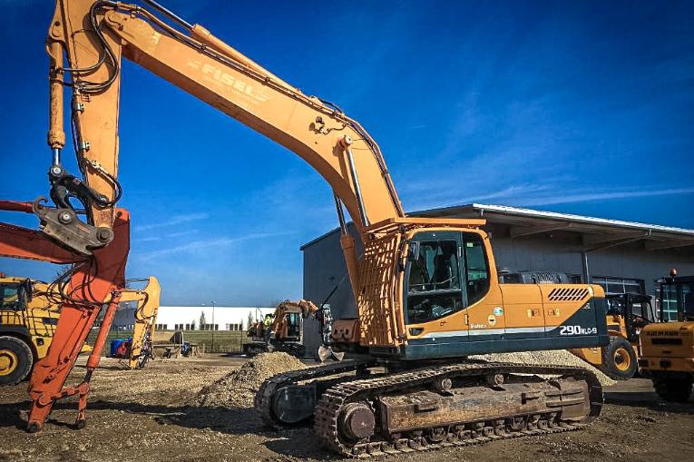 Гусеничный экскаватор Hyundai R 290 LC