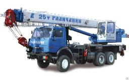 Автокран Галичанин 25 тонн