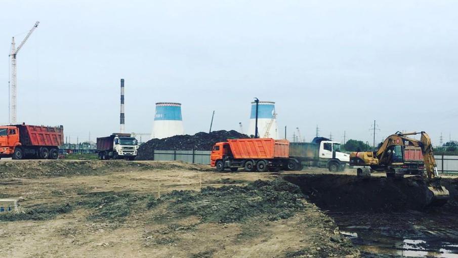 Разработка котлована под застройку ЖК