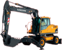 Колесный экскаватор Volvo EW 170