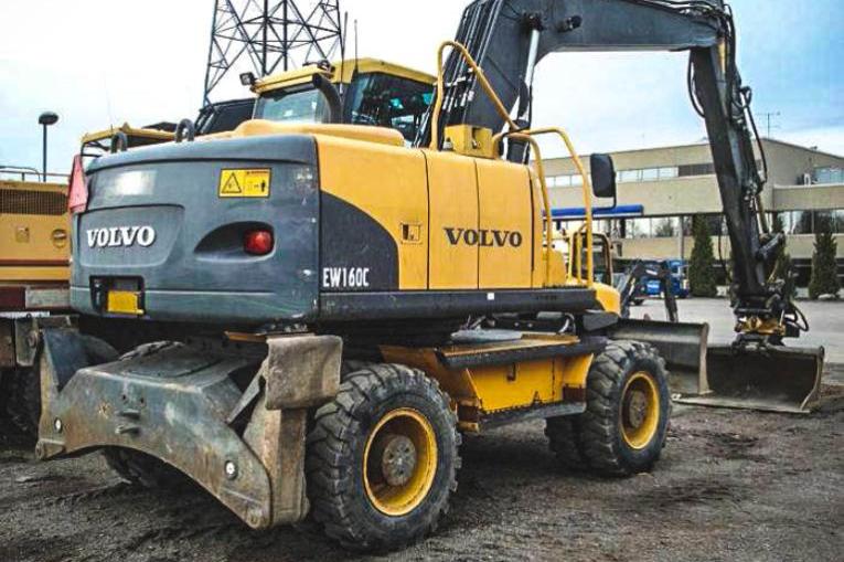 Колесный экскаватор Volvo EW 170