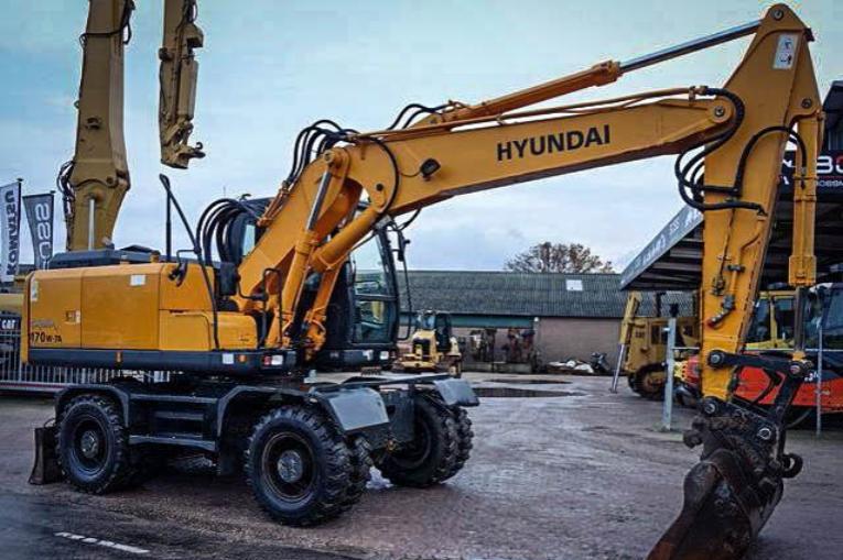 Колесный экскаватор Hyundai R 170W