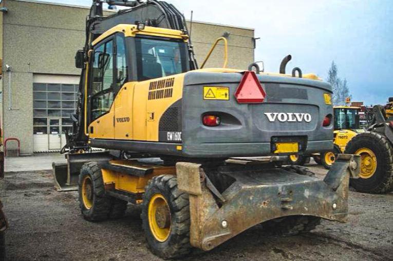 Колесный экскаватор Volvo EW 170