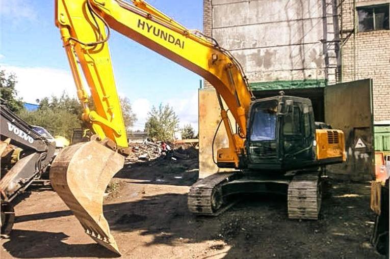 Гусеничный экскаватор Hyundai R 210 LC